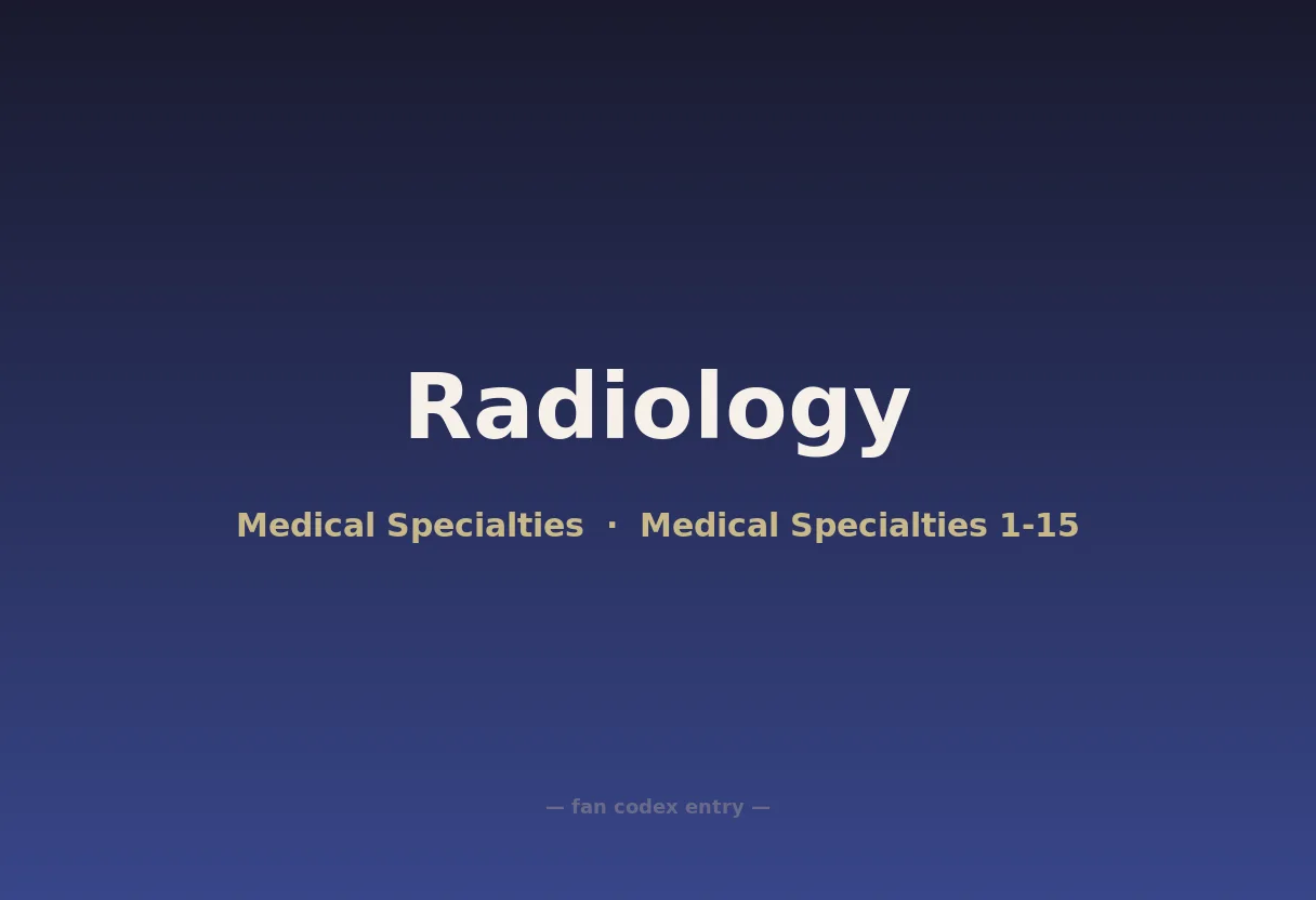 Radiology